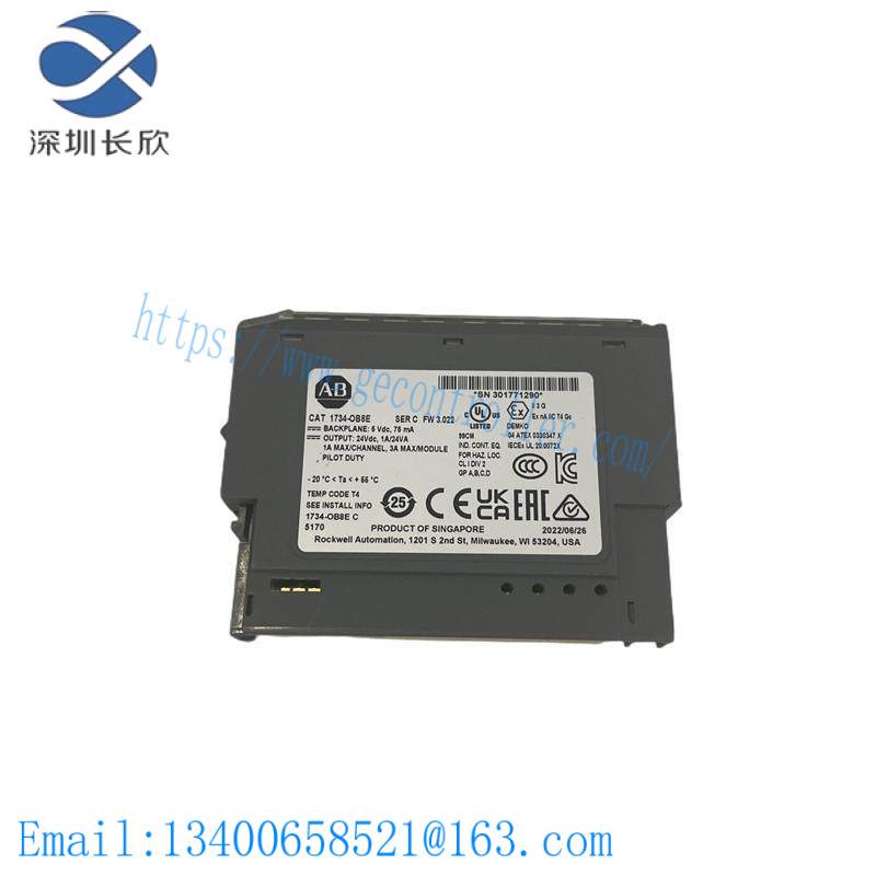 ab_1734-ob8e_output_module.jpg Allen Bradley 1734-OB8 Digital DC Sourcing Output - Industrial Automation Module