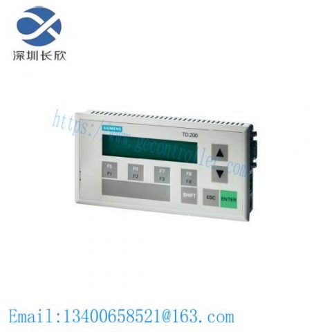 Siemens 6ES7272-0AA20-0YA0 - TD 200 Display Panel