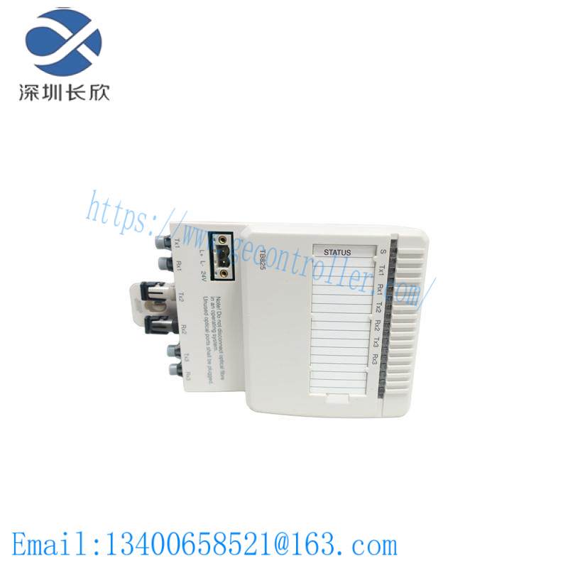 abb_tb825_3bse036634r13_optical_media_converter.jpg ABB 3BSE036634R1 TB825 Industrial Control Module