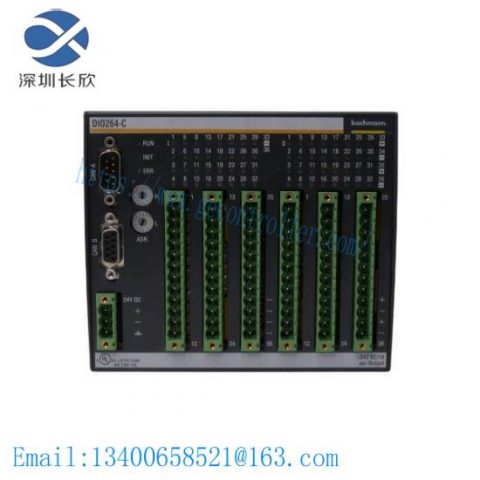 Bachmann DIO264-C Digital I/O Module, High Performance for Industrial Automation