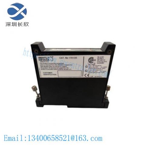 Bently Nevada 1701/25 Input Monitoring Module, Essential for Industrial Control Systems